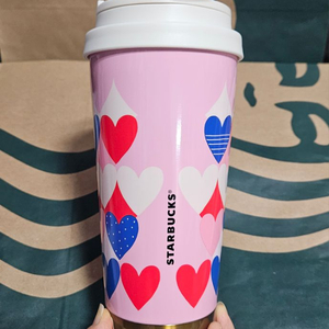 새상품S급]스타벅스 화이트데이 러브 인 패리스 엘마 텀블러 473ml