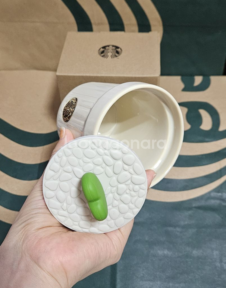 새상품S급]스타벅스 플라워 마켓 다육이 머그 237ml--6