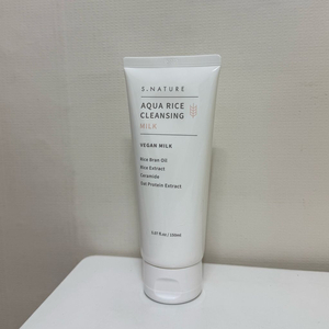 에스네이처 아쿠아 라이스 클렌징 밀크 150ml 화장품정리