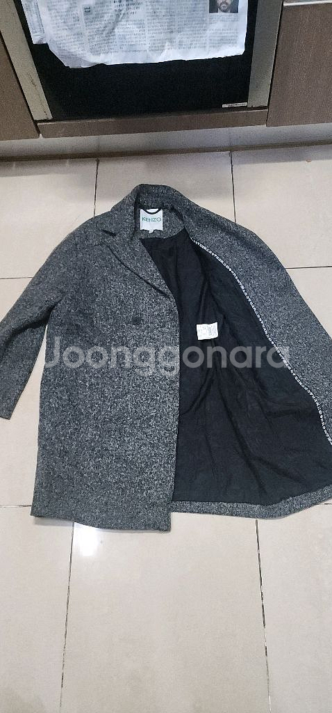 겐조 여성 울코트 66~77 매장정품--5