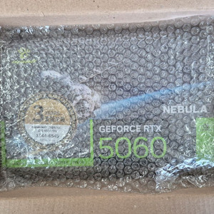 MANLI 지포스 RTX 5060 Nebula D7 8GB 팝니다.