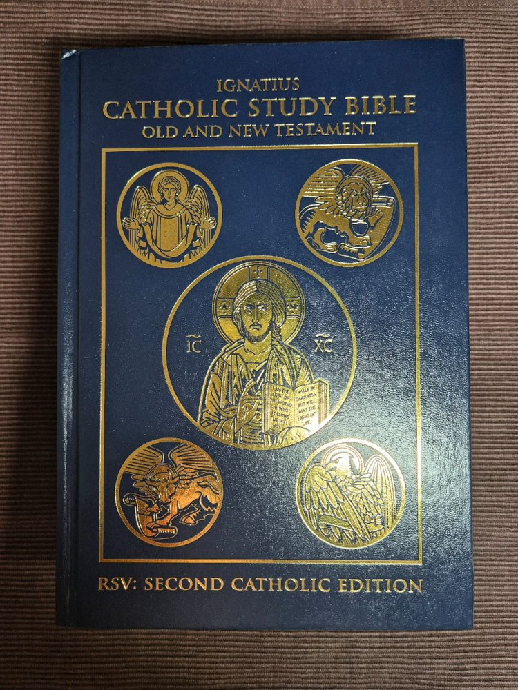 이그나티우스 가톨릭 스터디 바이블 신구약합본 (천주교 영어 주석 성경)--0