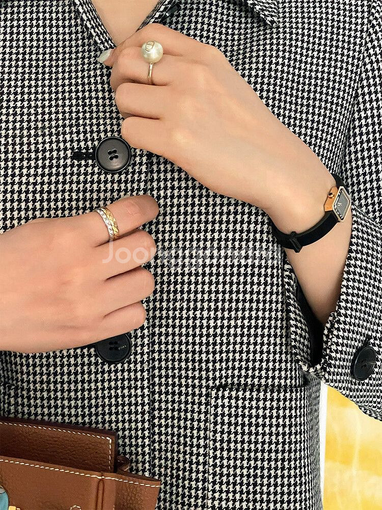 샤팽르레브 하운드투스 자켓 미니스커트 셋업 (m/66) 새상품--4