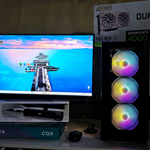 WIFI 가능한 고사양 PC 세트 판매합니다 (Ryzen 5500 B550 RTX 4060)