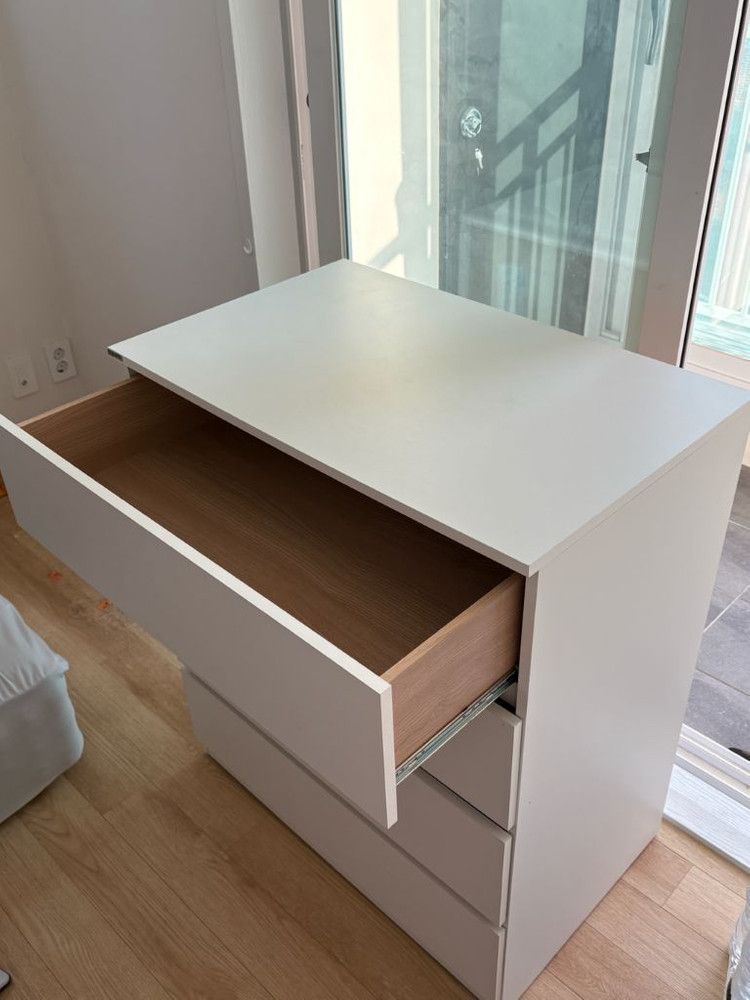 동서가구 원목 4단 서랍장 이미지