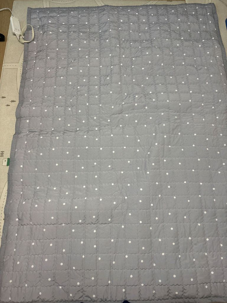 베베누보 전기매트 그레이 도트--3