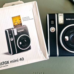 instax mini 40 필름카메라