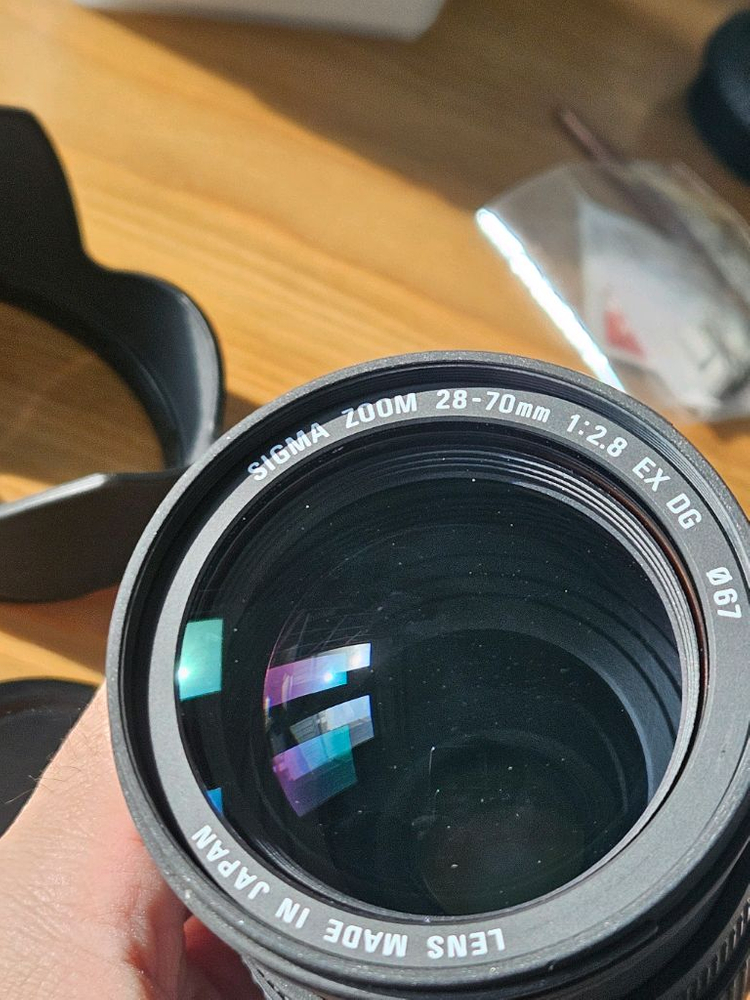 시그마 28-70mm F1:2.8 EX DG 렌즈 캐논 마운트--3