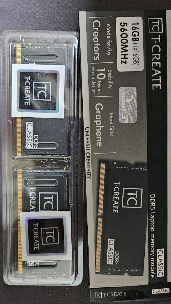 DDR5 16GB 메모리 2개 세트--2