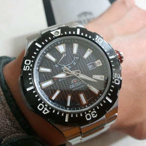 오리엔트 M-Force 메탈 시계 (교환가능) 이미지