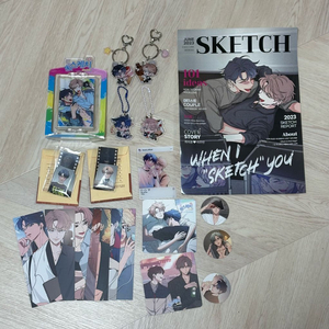 BL 스케치 굿즈 이미지