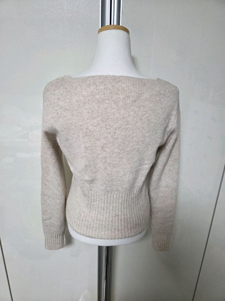 울니트 투피스/가디건 롱스커트 세트- 새옷--4