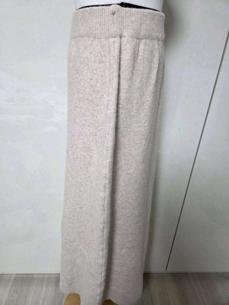 울니트 투피스/가디건 롱스커트 세트- 새옷--6