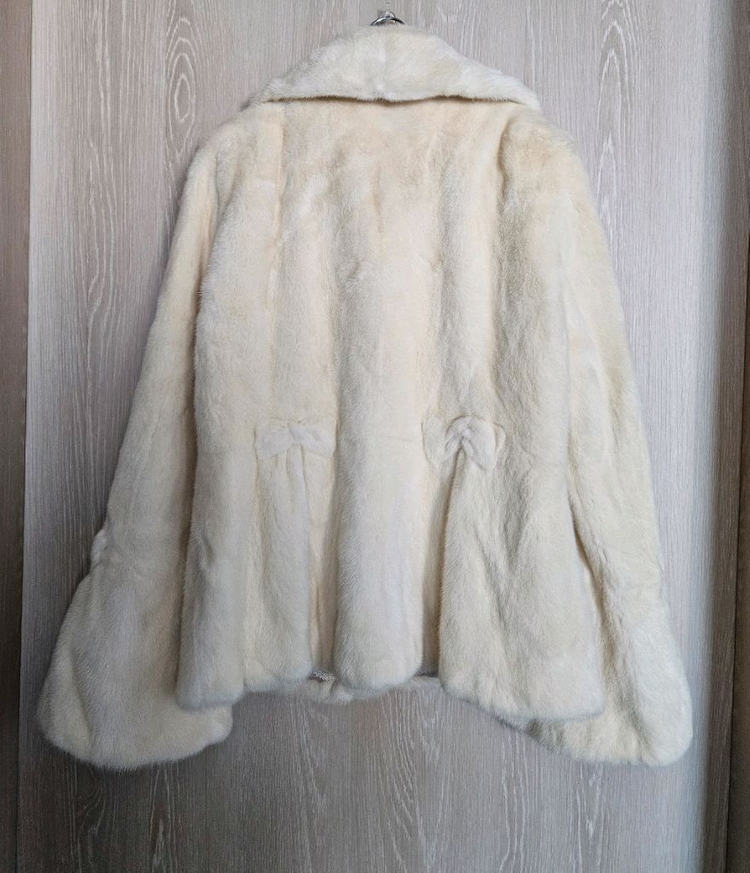 동우모피 리본 NAFA MINK 퍼 밍크코트 91-96-165(91)--3