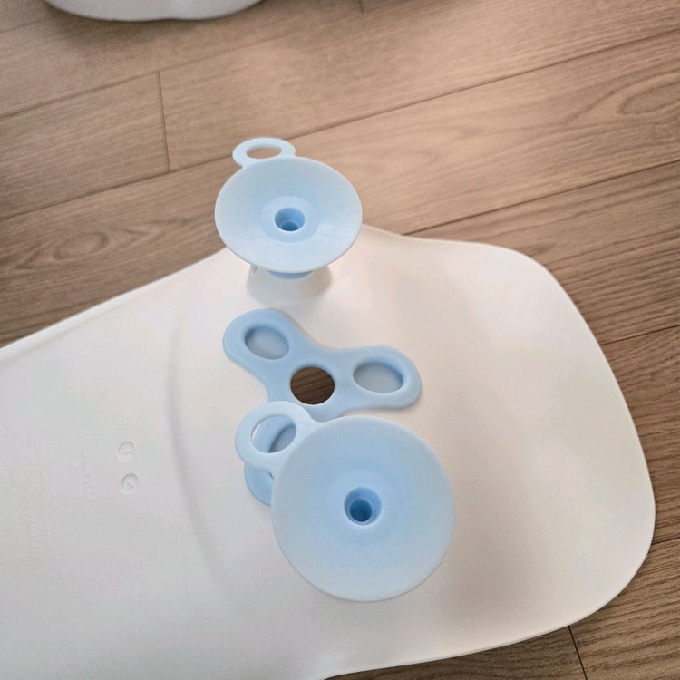 머머 아기 비데 화이트/블루--1