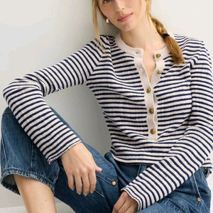 쟈딕앤볼테르 스트라이프 니트