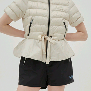 듀베티카 사밀리아 쇼트 다운 자켓 베이지 42 새제품