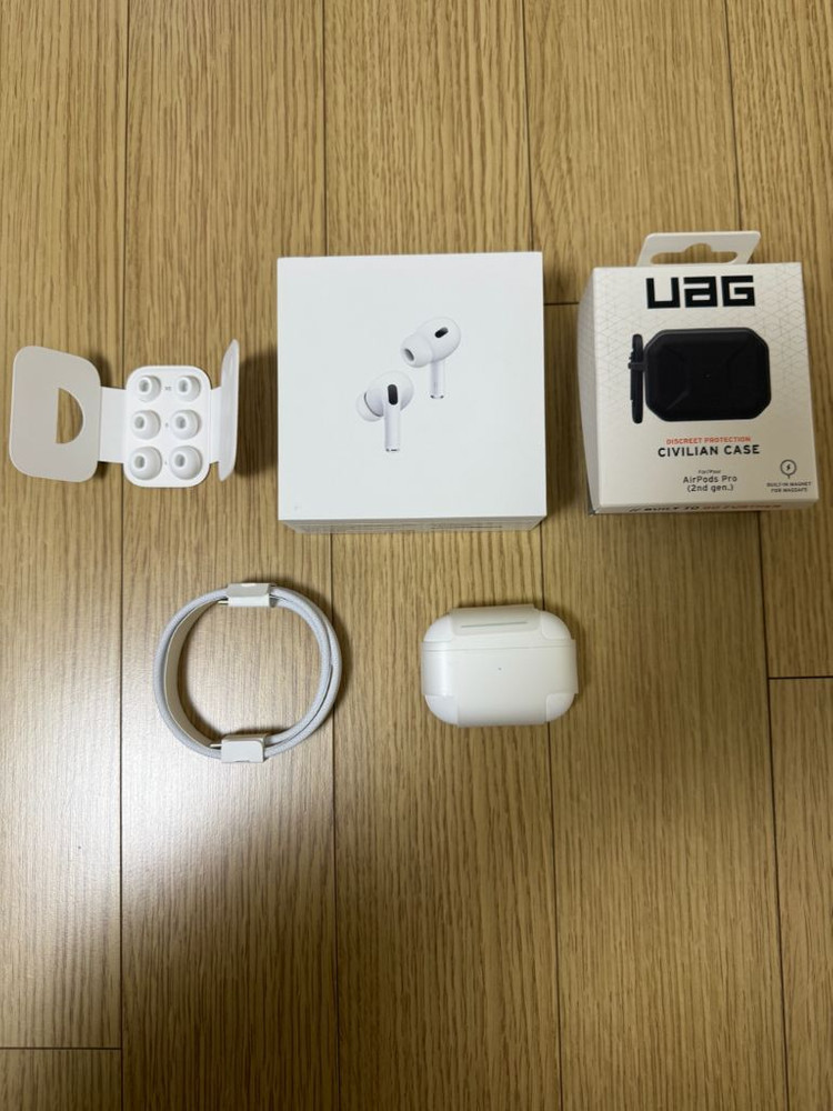 (리퍼,택포)에어팟프로2 C타입 풀구성 + UAG 케이스--1