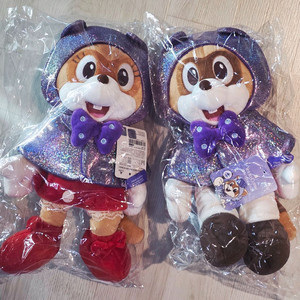 [새상품] 한정판 BTS 롯데월드 보라 로티 & 로리 커플인형