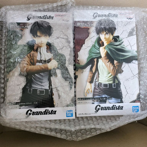 진격의 거인 그란디스타 리바이, 에렌 피규어 일괄 이미지