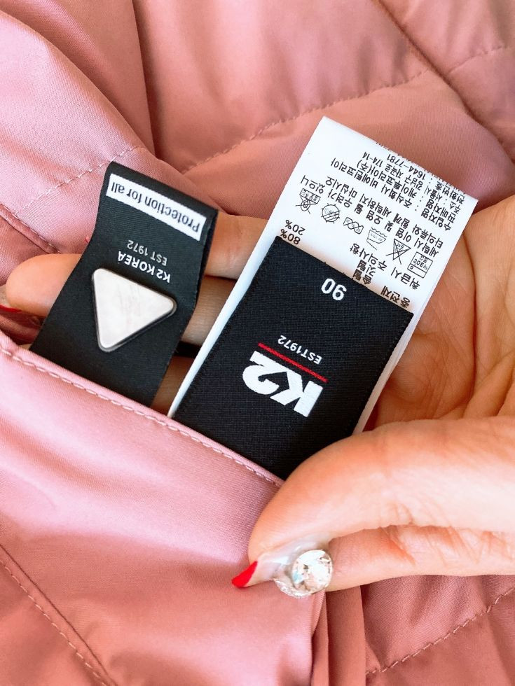 (90)K2여자거위털뽀글이양면후드패딩점퍼--8