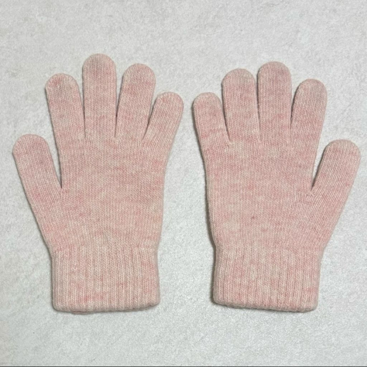 래니래니 울 장갑 크림 핑크(CREAM PINK) WOOL GLOVE--1