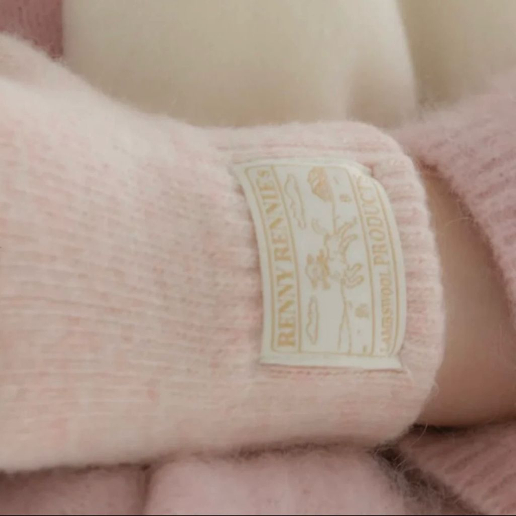 래니래니 울 장갑 크림 핑크(CREAM PINK) WOOL GLOVE--5