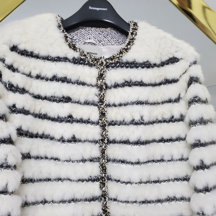 [새상품] 리얼밍크쟈켓--1