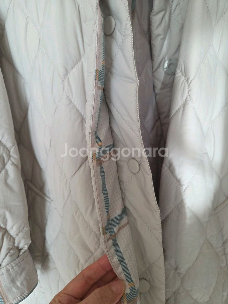 래트바이티롱누빔패딩 더캐시미어 타임 마인 랑방 시스템 sjsj한섬--3