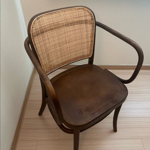 원목 수입 라탄 의자