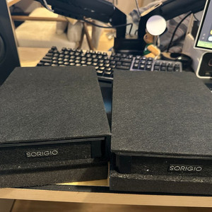 소리지오 북쉘프 방진패드 스피커