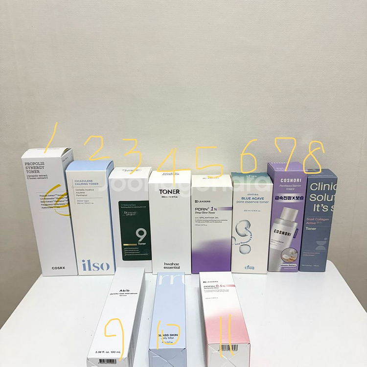 [토너] 코스알엑스 블랑루스 다자연 아이레시피 아비브 셀라딕스 미스트--1