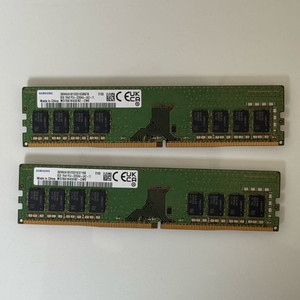 삼성 DDR4 8GB PC4-25600 2개 이미지