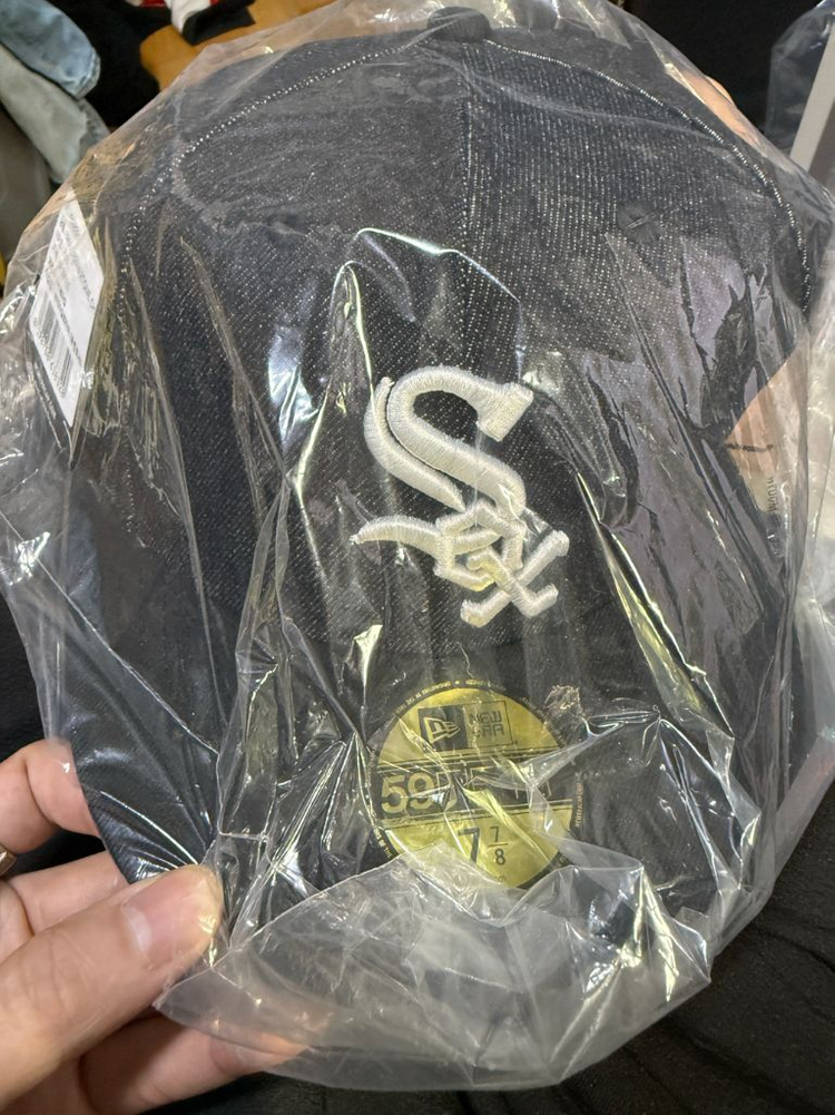 [새상품] mlb 데님 투톤 시카고 화이트삭스 뉴에라--3