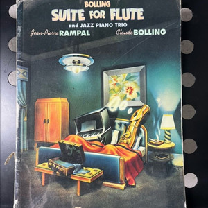 클로드 볼링 플루트와 재즈 피아노 트리오를 위한 모음곡 악보