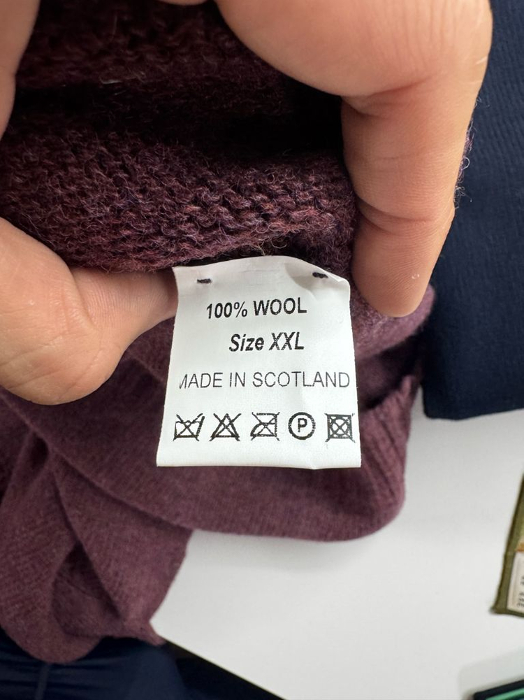 [XXL] ESK 에스크 밸리 Andy Crew 셔틀랜드울 쉐기독 니트--5