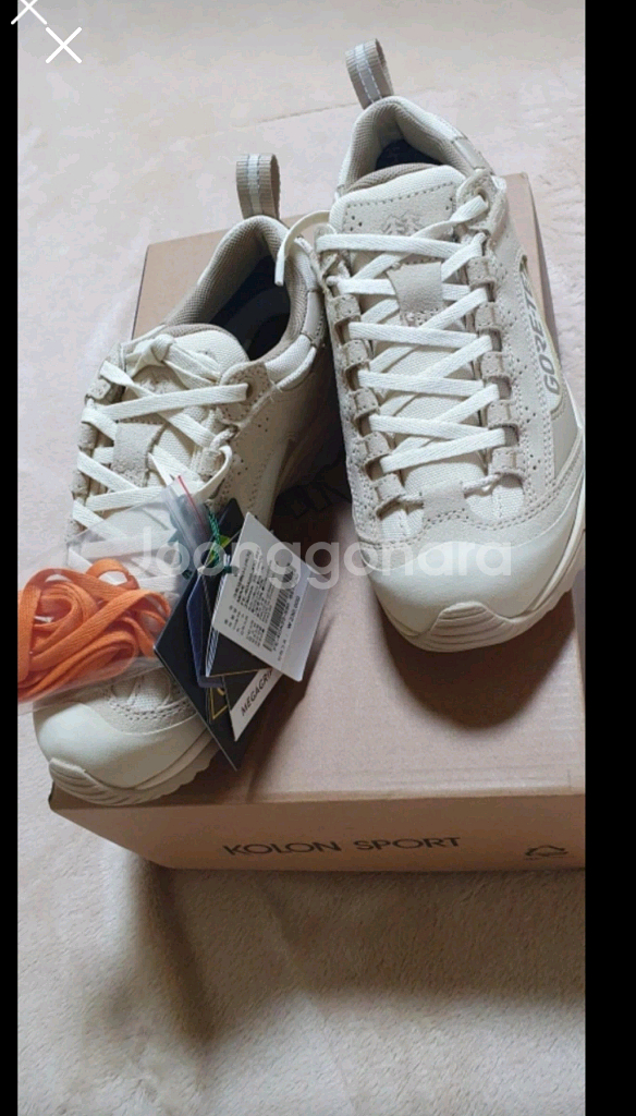 코오롱 등산화 230(새상품)--9