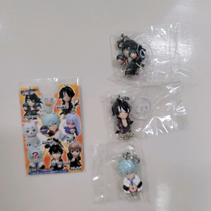 은혼 고전 키링 피규어 캡틴카츠라 긴토키 타카스기 (미개봉) 이미지