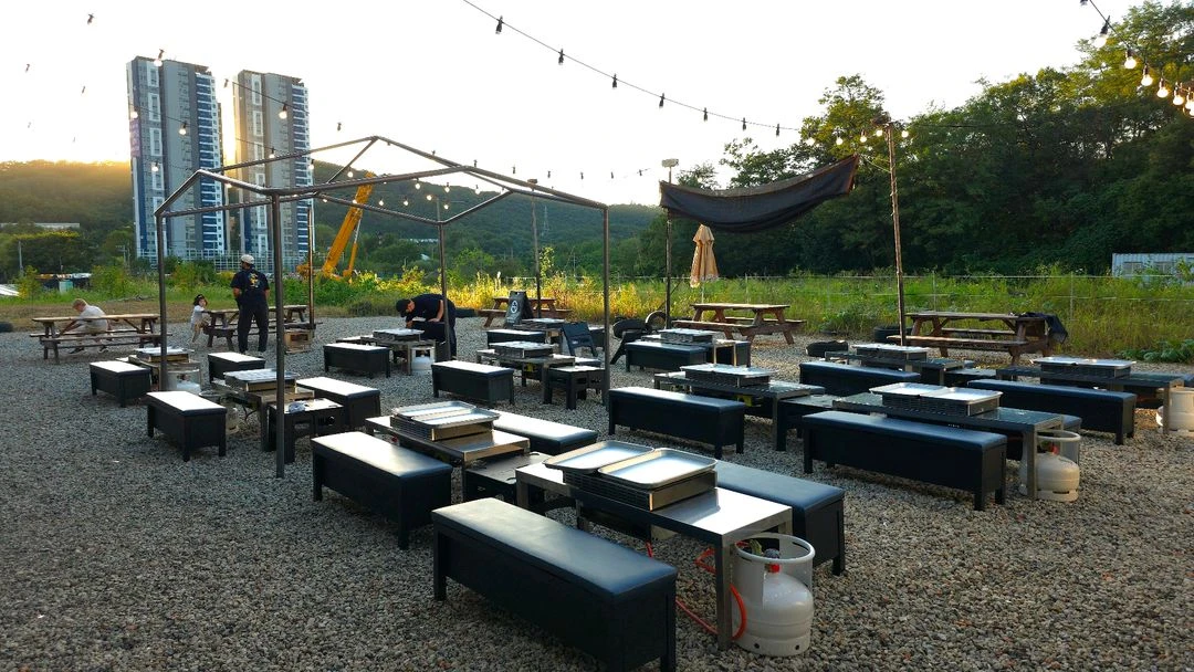 야외 고기테이블 세트 - 안심되는 중고거래