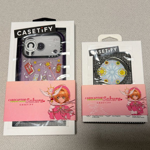 케이스티파이 카드캡터 체리 콜라보 (아이폰 17프로) 세트