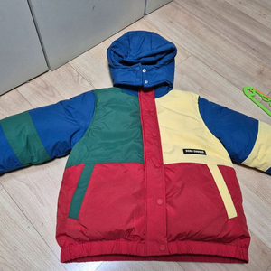 보보쇼즈 컬러블럭 아노락 패딩 6-7