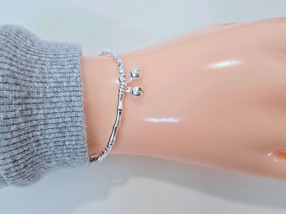 남녀공용대나무방울팔찌--3