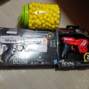 너프라이벌 크로노스와 너프라이벌넉아웃 새제품 너프건