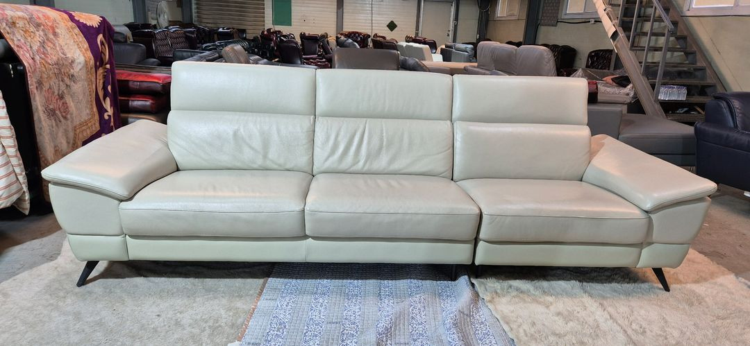 까사미아 쿠나 이태리 천연가죽 4인 소파(헤드업)--4