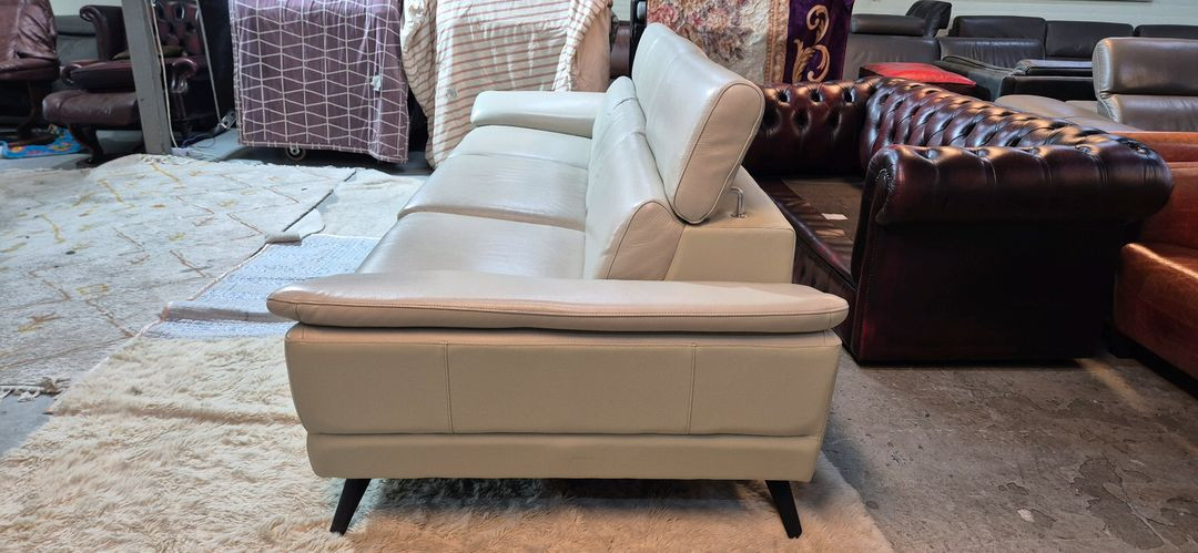 까사미아 쿠나 이태리 천연가죽 4인 소파(헤드업)--6