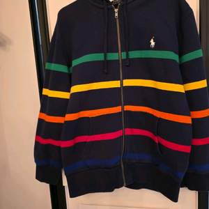 폴로 랄프로렌 스트라이프 후드집업