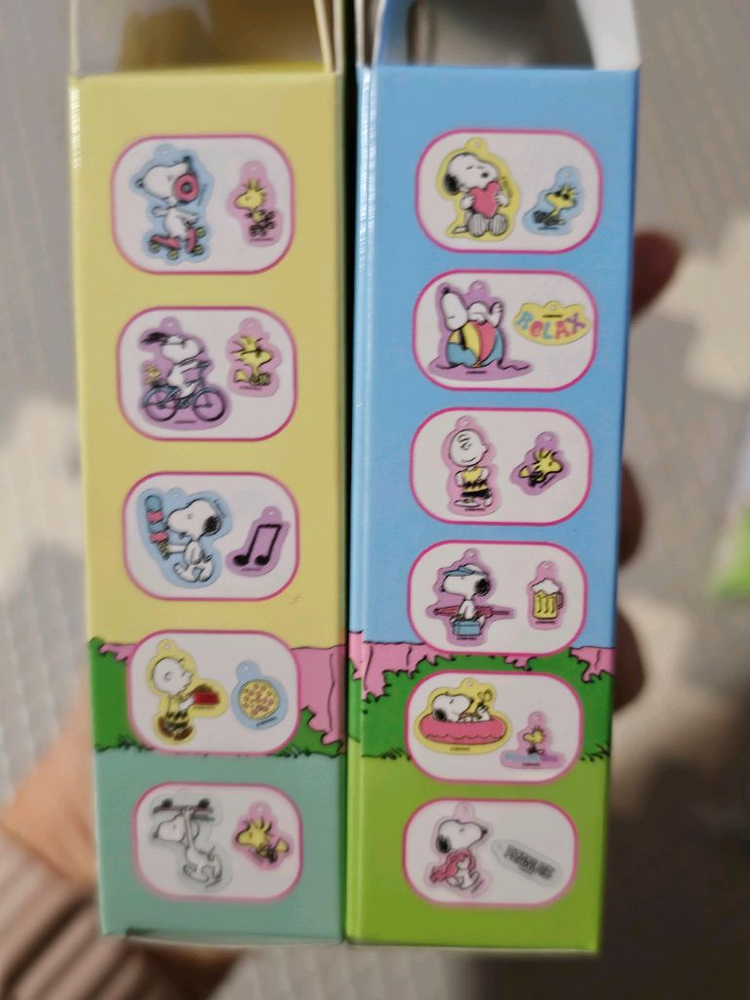 피너츠 스누피 시크릿 아크릴 키링 3종 미개봉--7