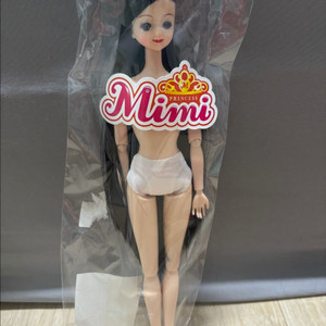 커스텀미미인형 블랙머리 이미지