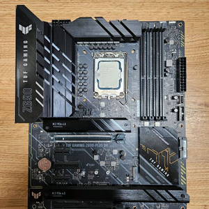 i7 12700KF + Z690 TUF GAMING D4 (DDR4) CPU 보드셋