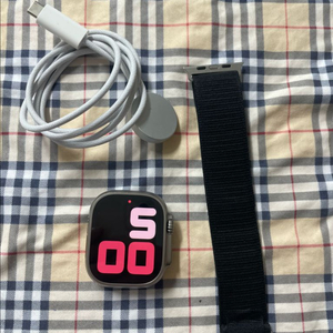 애플워치 울트라1 내추럴 49mm SS급